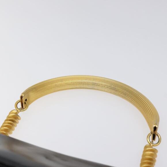 FENDI Pasta Hand Bag Leather Black - Picture 8 of 12